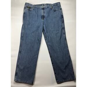 Cinch Men's Straight Leg Western Blue Denim Jeans - Size 46x32